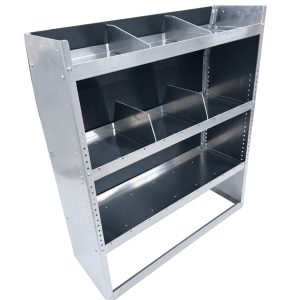 Aluminum Shelving Unit for Mercedes Sprinter High Roof